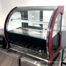 Glass bakery refrigeration cake cabinet